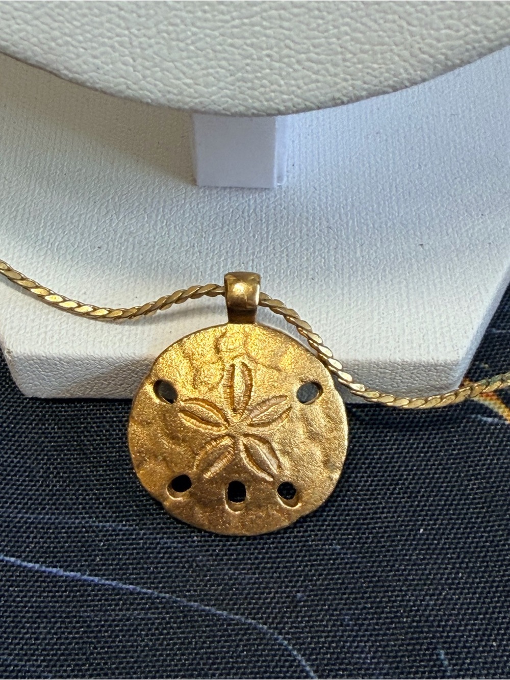 Vintage Monet starfish necklace
